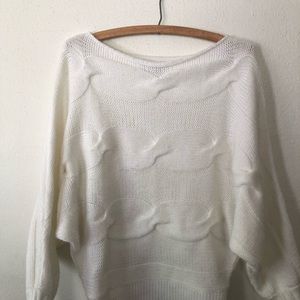 NWOT BCBGMAXAZRIA Warm Cable Knit Sweater